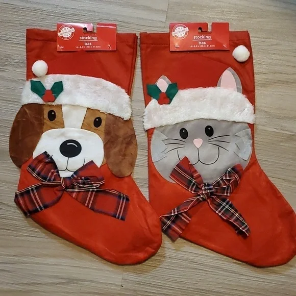 Christmas House Pet Stockings - Picture 1 of 9